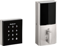 Thumbnail for Kwikset Obsidian Slim Modern Electronic Touchscreen Keyless Deadbolt