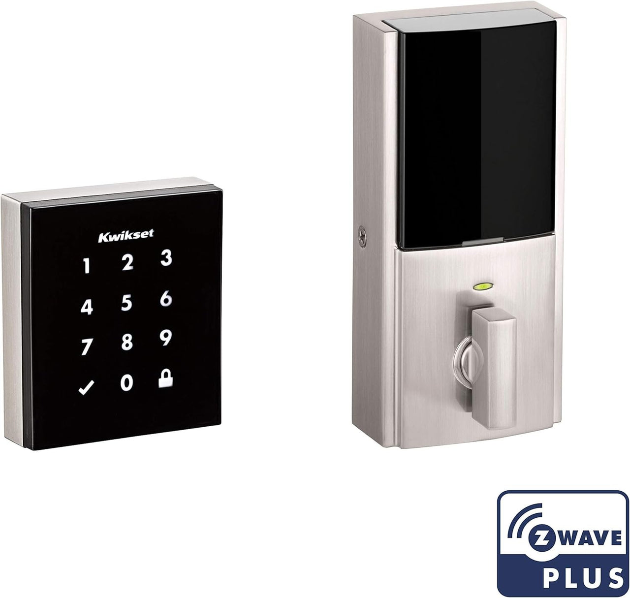 Kwikset Obsidian Slim Modern Electronic Touchscreen Keyless Deadbolt